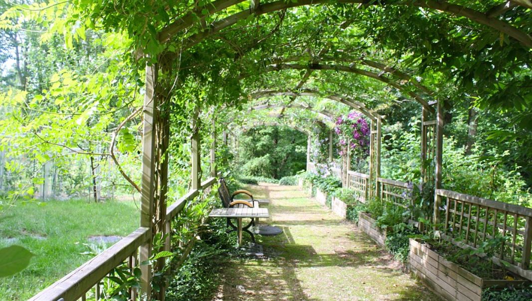 hezká pergola