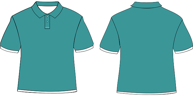 střih reklamního trička